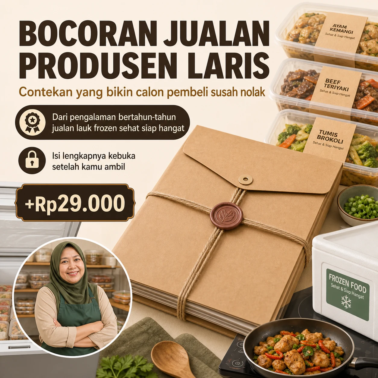 Bocoran Seller Laris - Paket Contekan Tinggal Copas